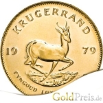 Krügerrand-Goldmünze 1 Unze