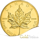 Maple Leaf Goldmünze 1 oz