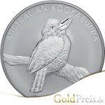Australian Kookaburra Silbermünze