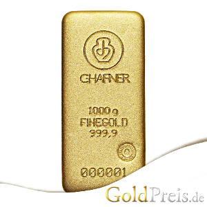 Goldbarren C.Hafner 1 kg