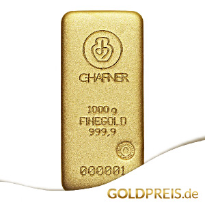 Goldbarren C.Hafner 1 kg