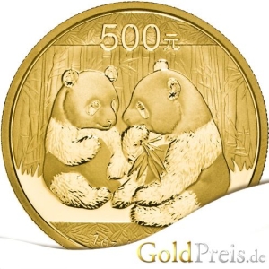 China Panda Gold Avers