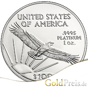 American Platinum Eagle 1 oz