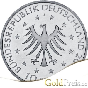 10 Euro Gedenkmünze Silber
