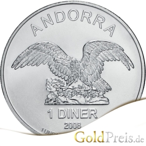 Andorra Eagle Silber