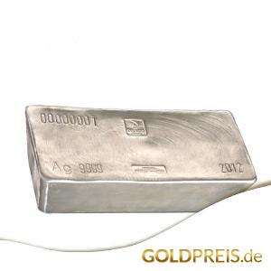 Silber-Barren DODUCO 400oz