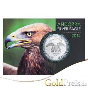 Andorra Eagle 2014 1 oz Stempelglanz