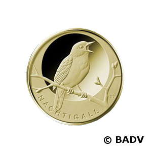 20-Euro-Goldmünze Nachtigall 2016