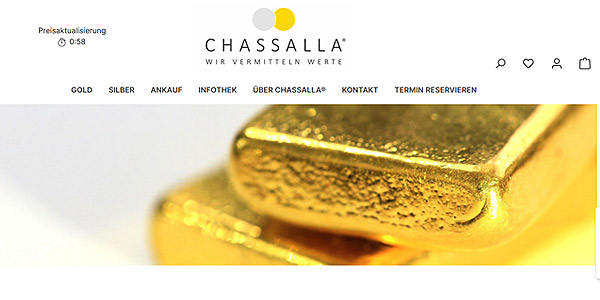 CHASSALLA Edelmetalle Screenshot