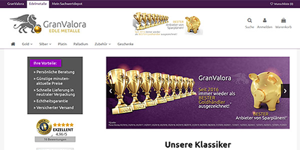 GranValora GmbH Screenshot