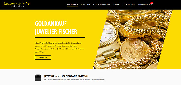 Juwelier Fischer Screenshot