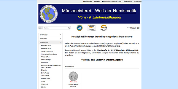 Münzmeisterei Screenshot
